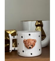 Dev Boy Kahve Teddy Kafa 420ml Kupa