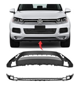 Vw Touareg Ön Tampon Alt Spoyler 2011-2014 7P6807061E