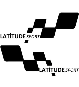 LATİTUDE sport Etiket Yapıştırma 30cmx11cm MMD244