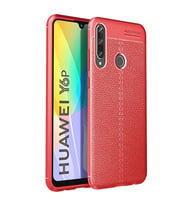Huawei Y6p Kılıf Auto Focus Kapak - Kırmızı