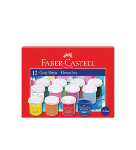 Faber Castell Guaj Boya 12'li 15 ml