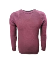 Ce-Ce C3733 Erkek Basic Triko Bisiklet Yaka İnce Kazak - C3733 - Bordo - ST00808-Bordo-M (Bordo)