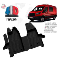 Ford Transit 4D Araca Özel Havuzlu Kauçuk Paspas 2014 ve Üzeri (Karışık)