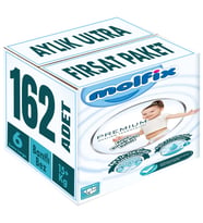 Molfix Premium Bebek Bezi Beden:6 (15+KG) Extra Large 162 Adet Aylık Ultra Fırsat Pk