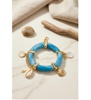 AKRİLİK TASARIM CHARM LASTİK BİLEKLİK