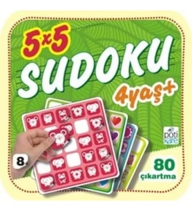 5 x 5 Sudoku – 8 (4 Yaş +)