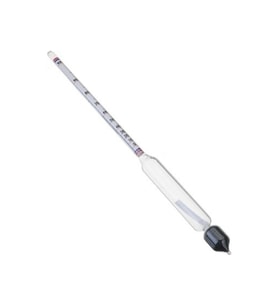 Cam Alkol Ölçer 0-100 Derece 27 Cm