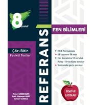 NEWTON 8.SINIF REFERANS FEN BİLİMLERİ ÇÖZ BİTİR FASİKÜL TESTLER