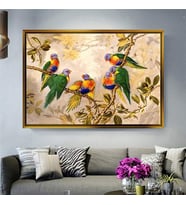 Altın Çerçeveli dekoratif tablo a1467 (Gold)