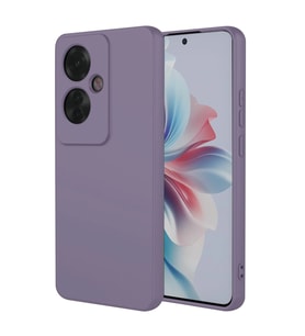 Oppo Reno 11f Kılıf First Silikon - Lila