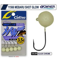 Owner Cultiva 11566 Mebaru Shot Glow Jighead 3.5gr