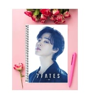 Jimin Bts Defter 1 Adet Özel Tasarım A4 Boyutu 21*29 Cm Telli Kareli Büyük Boy Defter