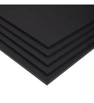 3 mm 70x100 cm Fotoblok (Straforlu Maket Kartonu) Siyah 5 Adet 