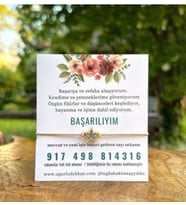 Başarılıyım Sekans Bileklik Hatırlatıcı Magnet