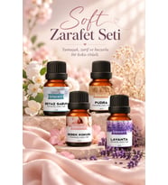Soft Zarafet Seti 4’lü Esansiyel Koku Yağı – Difüzör ve Buhurdanlık Esansı