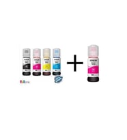 Epson 103 EcoTank L3251 4 Renk Orjinal Mürekkep Takımı + 1 Kırmızı Hediye
