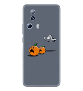 Xiaomi Mi 13 Lite Kılıf Resimli Desenli Baskılı Silikon Orange Escape 1374