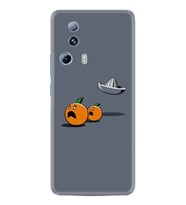 Xiaomi Mi 13 Lite Kılıf Resimli Desenli Baskılı Silikon Orange Escape 1374