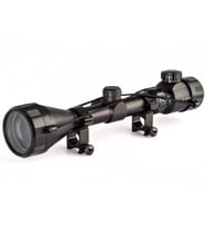3-9X50 Zoomlu Dürbünü Kırmızı,Yeşil İŞik Çelik Gövde