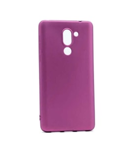 Huawei GR5 2017 Honor 6x Uyumlu Kılıf Zore Premier Silikon Kapak (Mürdüm)