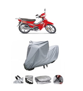 Falcon Magic 100  Gri Motosiklet Brandası ARKA ÇANTA UYUMLU DEĞİLDİR