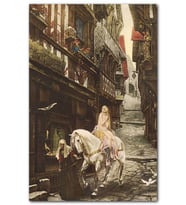 Cakatablo Lady Godiva lığın Tarihi MDF Tablo