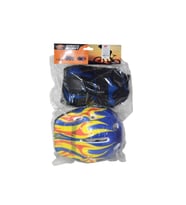 Kask Seti  - Çocuk Kaskı ve Koruma Seti - Mavi