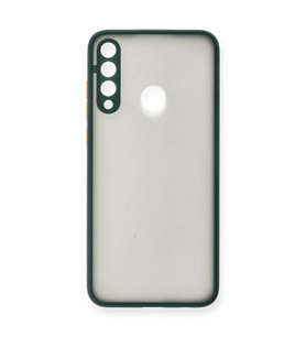 Huawei Y6p Kılıf Montreal Silikon Kapak - Yeşil