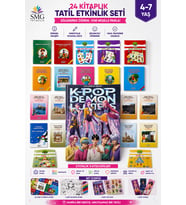 Tatil Seti 24'lü Etkinlik Kavram Boyama Dikkat Matematik 4-7 Yaş K Pop Huntrix Demon Hunters Hediyeli