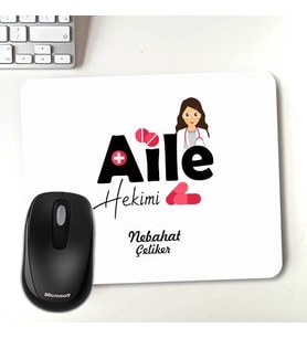 Aile Hekimine Hediye Mouse Pad