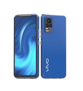 Vivo V21 Kılıf Full Şeffaf Sararmaz Kapak (Renksiz)