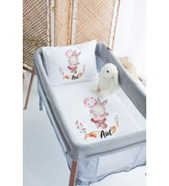 %100 Delux Pamuk Isme Özel 70x120 Park Yatak Nevresim Takımı