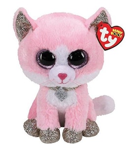 Ty Beanie Boo Fiona Pembe Kedi 15 cm