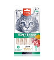 Wanpy Superfood Kuzulu, Pancar & Zerdeçallı Sıvı Kedi Ödül Maması 5x14 gr