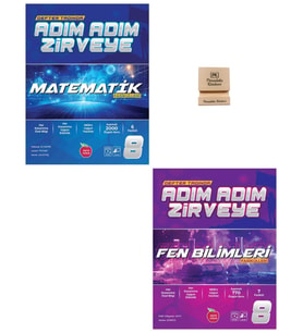 Newton LGS 8. Sınıf Adım Adım Zirveye Matematik ve Fen Bilimleri Fasikülleri + Telefon Standı