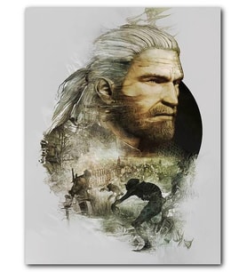 Cakatablo MDF (Ahşap) Tablo The Witcher Hayal