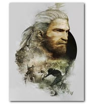 Cakatablo MDF (Ahşap) Tablo The Witcher Hayal