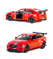 Kinsmart Jaguar Xe Sv Project 8 Kırmızı Çek Bırak Metal Araba (Kırmızı)