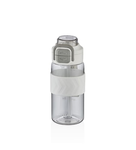 Shotay ST-7234 600ml Beyaz Pipetli Tritan Matara