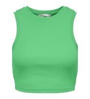 ONLY ONLVILMA S/L CROPPED TANK TOP JRS NOOS 15282771 (Yeşil)
