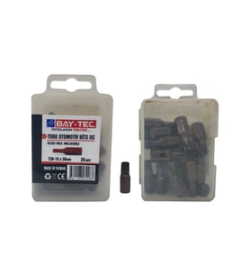 Bay-Tec Tork Otomotiv Bits Ucu Kısa T30-10x30 mm (20 Adet) MU2082