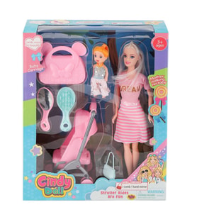 02426 Anlily Pusetli Bebek -Oyuncak