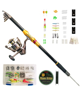 Hızlı Balık 125 Parça Hazır olta seti  360 cm 001