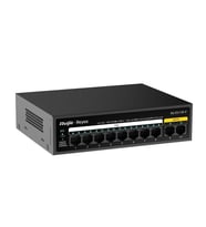 RUIJIE 8port RG-ES110F-P 10/100 2-UPLINK 110W YÖNETİLEMEZ POE SWITCH