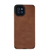 Samsung Galaxy A03 Kılıf Loop Deri Silikon - Kahverengi