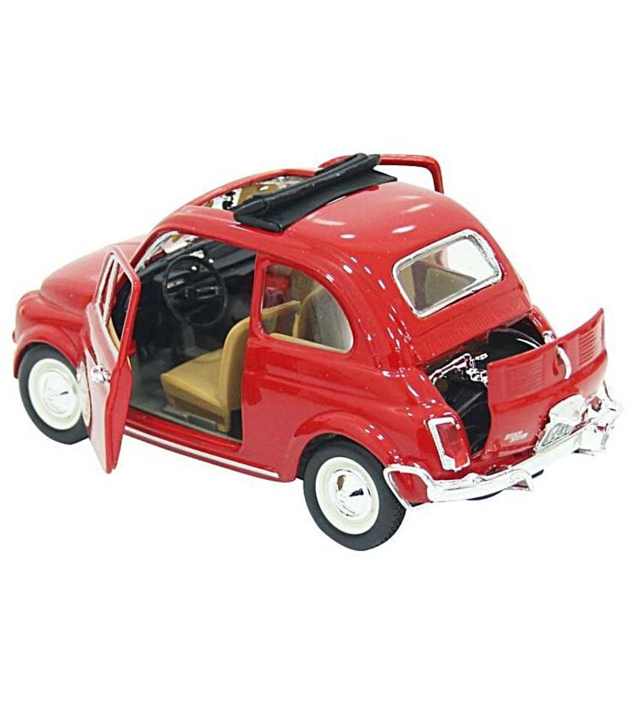 Nessiworld Bburago 1:24 Fiat 500L 1968 Model Araba