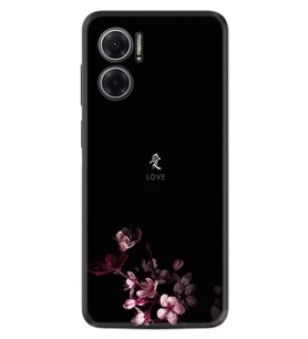Xiaomi Redmi Note 11E Kılıf Silikon Desen Özel Seri Love 1629