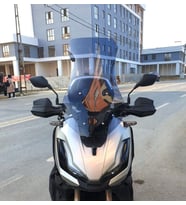 MOTOCAM Honda Adv 350 Ön Cam 2023-2026 Model 72cm Füme Renkli 4mm UZUN