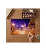 San Francisco Şehir Manzarası Tasarımı 240 parça Ahşap Puzzle Ahşap Kutuda MP02432