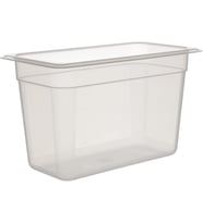 1/3 Dikdörtgen PP Gastronom Küvet Gövde 325x176x200